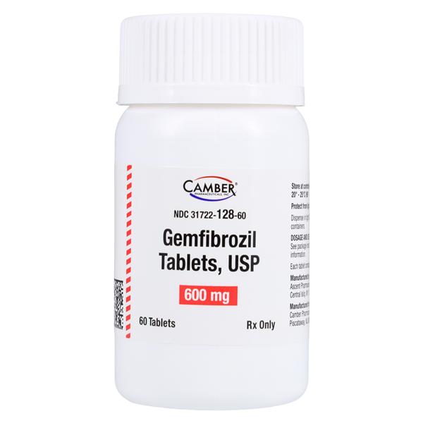 Gemfibrozil Tablets 600mg Bottle Each