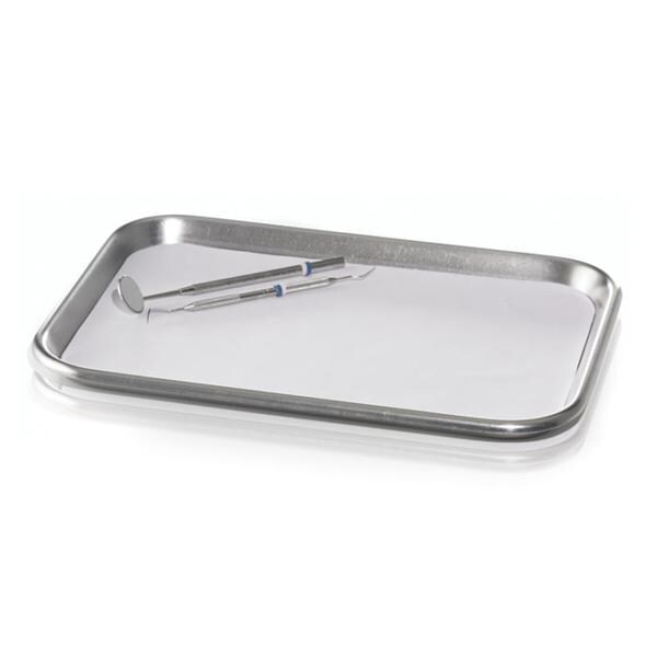 SafeBasics Tray Cover 10.25 in x 15.75 in White Paper Disposable 1000/CA