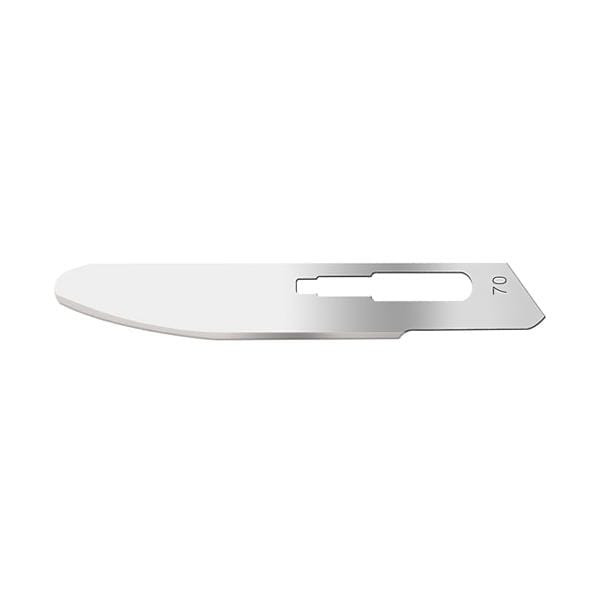 Swann Morton Carbon Steel Non-Sterile Pathology Blade #70 Disposable 100/Bx