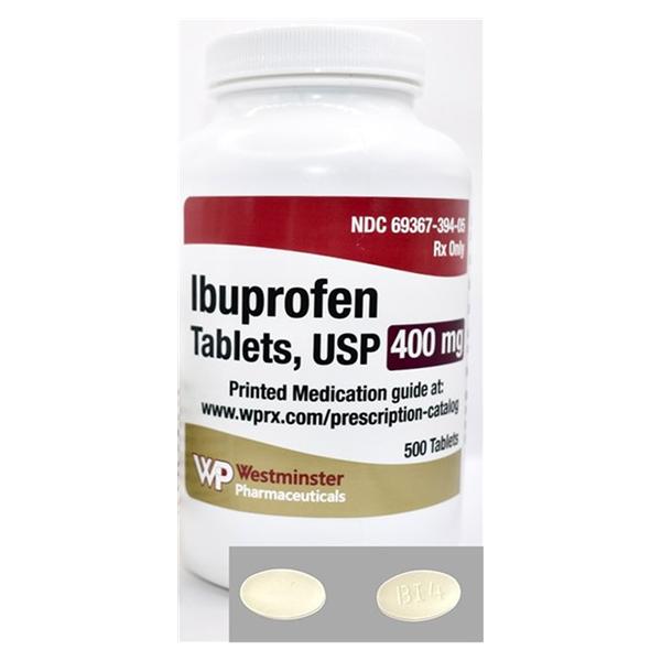 Ibuprofen Tablets 400mg Bottle Each