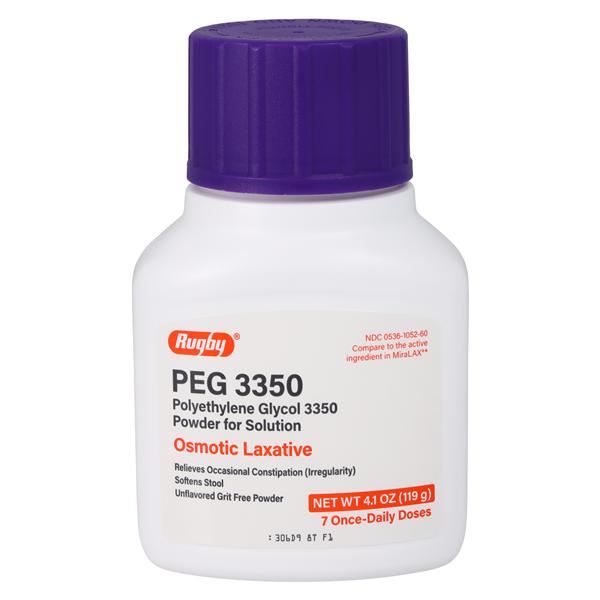 Polyethylene Glycol 3350 Powder 17gm/Dose 119gm Bottle 119Gm/Bt