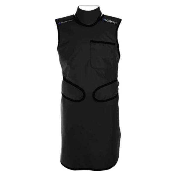 Ready to Go UltraFlex X-Ray Apron Black Unsx LF 36x22" .5 Frnt Prtctn w/ Clr Ea
