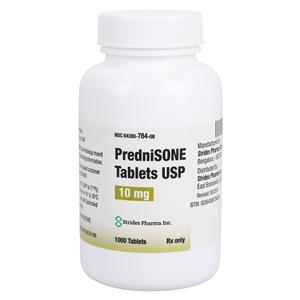 Prednisolone Tablets 10mg Bottle 1000/Bottle Each