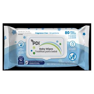 Baby Wipes Alchl/PrbnFr White Disposable Unscented Hypallrgn Not Made W 8x6.7