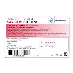 Varibar Pudding Mini Oral Paste 40% Tube 30mL 24/Package