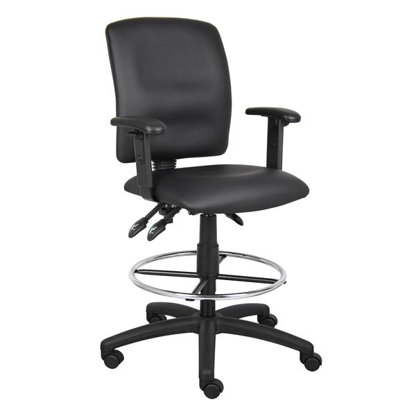 Drafting Stool Black 275lb Capacity