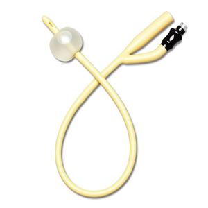 2-Way Foley Catheter Straight Tip Silicone-Elastomer Coated 30Fr 30mL