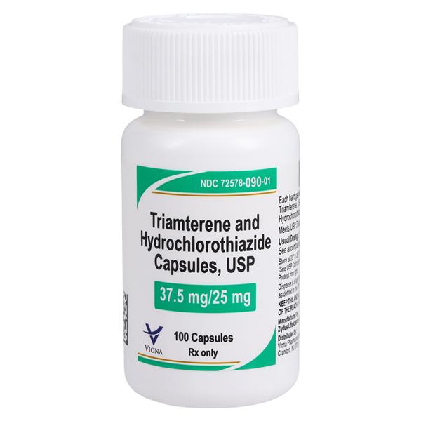 Triamterene/HCTZ 37.5mg/25mg Each