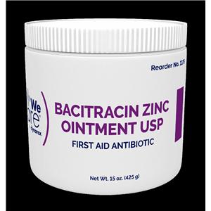 Bacitracin Zinc Ointment 500u/gm 15oz 15oz/Jar