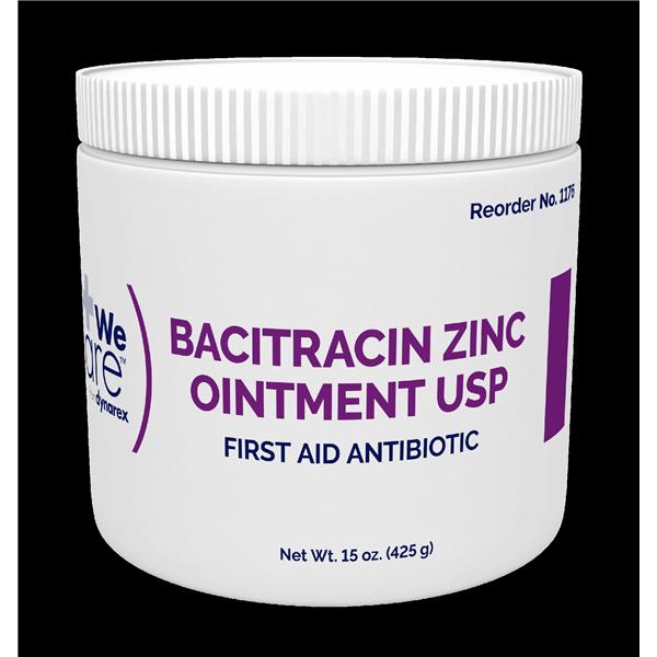 Bacitracin Zinc Ointment 500u/gm 15oz 15oz/Jar