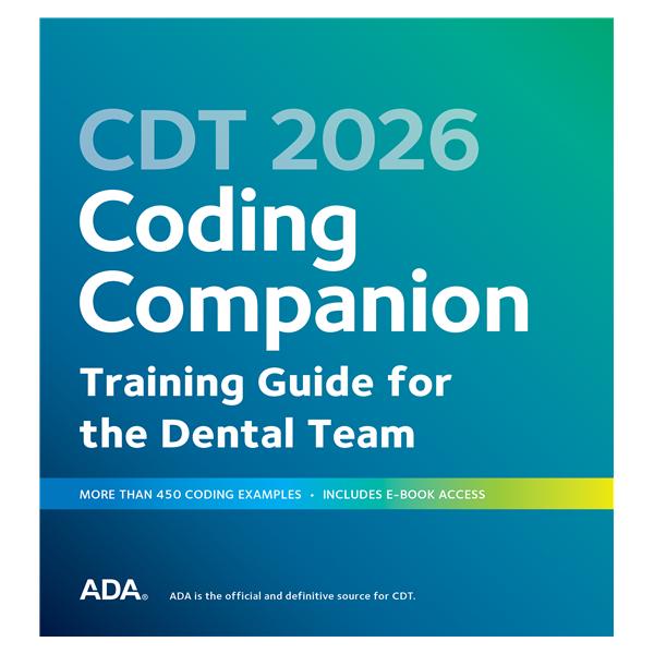 CDT 2026 Coding Book & Ebook 2026 Companion Help Guide Ea