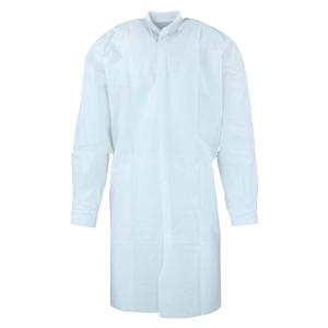 AssureWear Lab Coat Non Woven SMS Polypropylene 9X Large White 50/Ca
