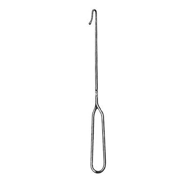 Rosser Crypt Hook Blunt 6-3/4" Stainless Steel Non-Sterile Reusable Ea