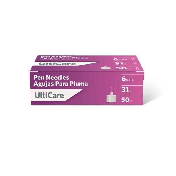 UltiCare Pen Needle 31gx1/4" Non-Safety 1200/Ca