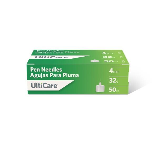 UltiCare Pen Needle 32gx4mm Non-Safety 1200/Ca
