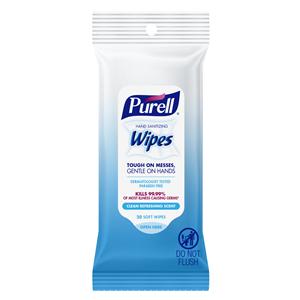 Wipes Hand Sanitizer Purell 20/Pk 12Pk/Carton Clean 12/Cr