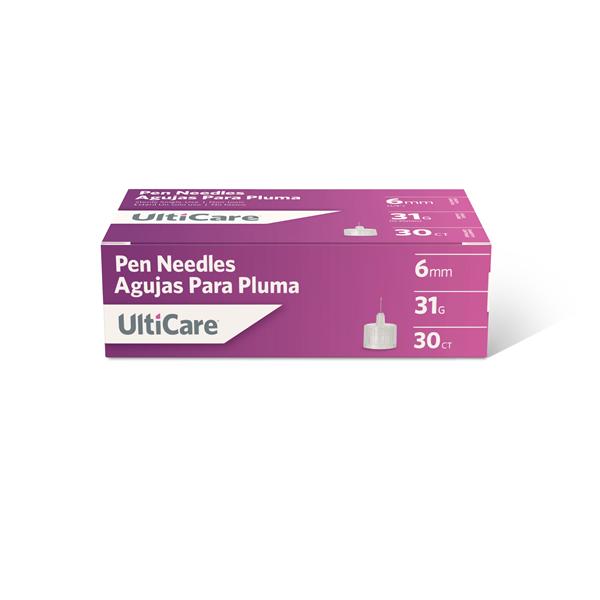 UltiCare Pen Needle 31gx6mm Non-Safety 720/Ca