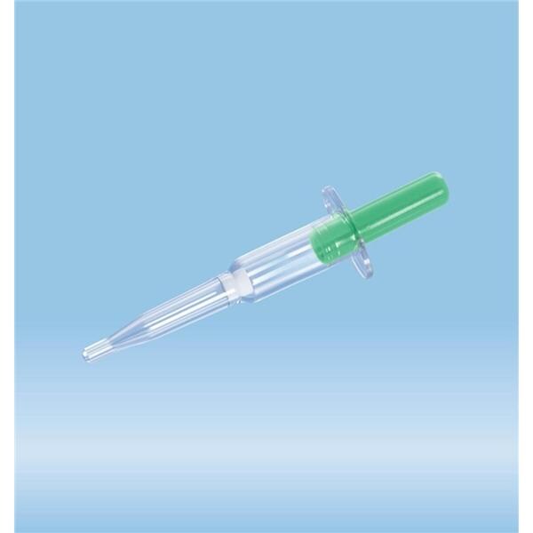 Minivette Lithium Heparin Blood Collection Tube Clear/Green 100uL 200/Pk