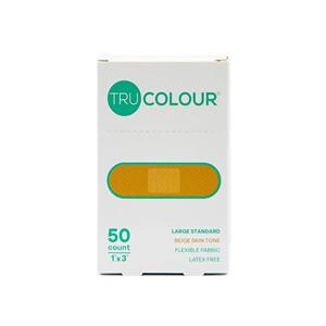 Adhesive Bandage Fabric 1x3" Beige Sterile 50/Bx, 24 BX/CA