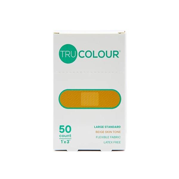 Adhesive Bandage Fabric 1x3" Beige Sterile 50/Bx, 24 BX/CA