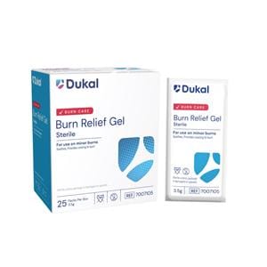 Dukal Burn Care Burn Relief Gel 3.5g 25/Bx