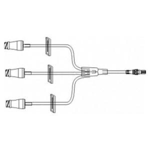 Trifusion Extension Set 6" Rotating Luer 50/Ca