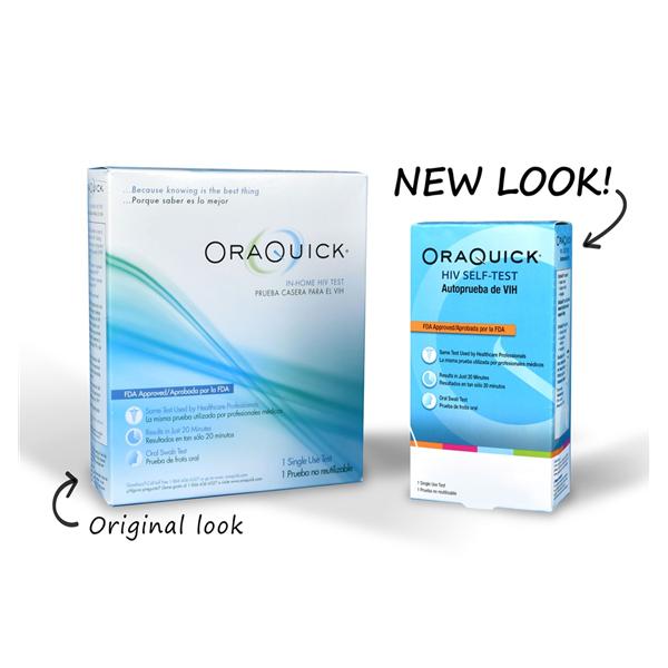 OraQuick HIV-1/2 Test Kit OTC 6/Bx