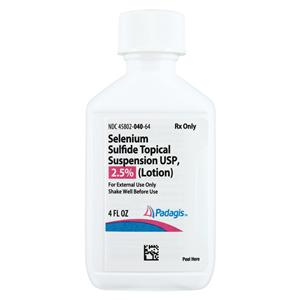 Selenium Sulfide Lotion 2.5% Bottle 4oz Each