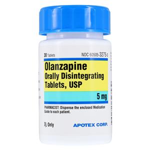 Olanzapine Orally Disintegrating Tablets 5mg Bottle 30/Bottle 30/...