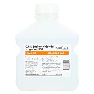 IV Solution Irrigation Solution Normal Saline Bottle 18/Ca