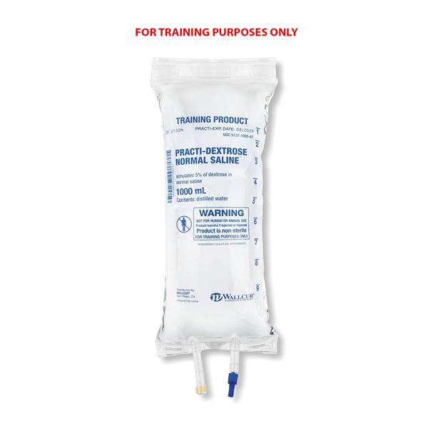 Practi-Dextrose Sim IV Fluid 5% Dextrose Training Only Dextrose Simulant Ea