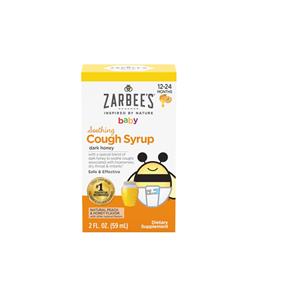 Zarbee's Soothing Baby Cough Syrup Peach 2oz/Bt, 12 BT/CA