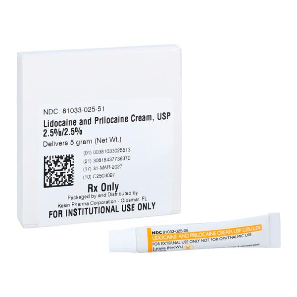 Lidocaine/Prilocaine Topical Cream 2.5%/2.5% Unit Dose 5Gm 5/Pack...