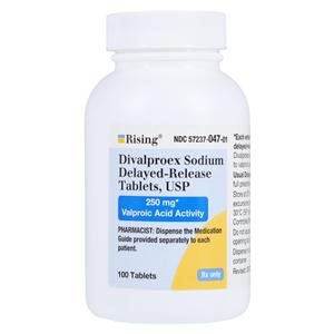 Divalproex Sodium Delayed-Release Tablets 250mg Bottle 100/Bottle Each