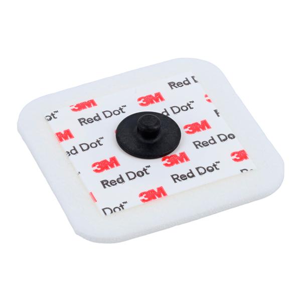 Red Dot ECG Monitoring Electrode Adult 1.6x1.36" Foam 600/Ca