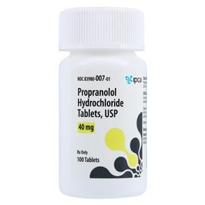 Propranolol HCL 40mg Each