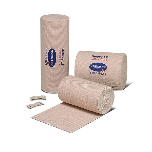 Deluxe LF Compression Bandage Cotton/Elastic 6"x5.5yd Sterile 20/Bx