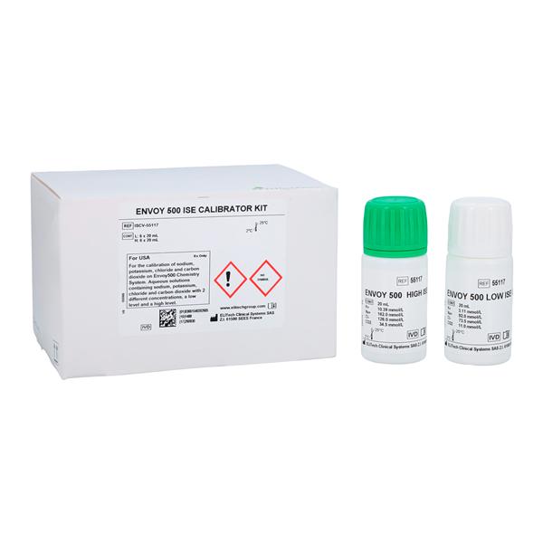ISE: Ion-Selective Electrode Calibrator Envoy 500 Chem 2x6x20mL 1/Bx
