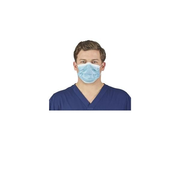 Procedure Mask ASTM Level 3 Anti-Fog Aqua 500/Ca