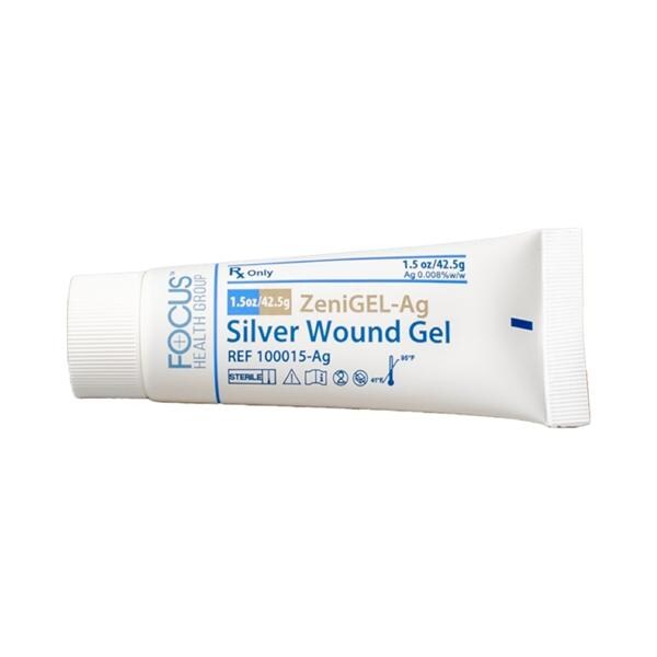 ZeniGEL-AG Hydrophilic Polymer Wound Gel Sterile Amorphous NAdh 1.5oz Clr