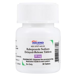 Rabeprazole Sodium Delayed-Release Tablets 20mg Bottle 30/Package
