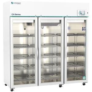 Laboratory/Medical Refrigerators New 72 Cu Ft 3 Glass Doors 1 to 10C Ea