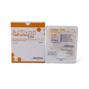 Activon Tulle 100% Manuka Honey Wound Dressing 2x2" Sterile Square