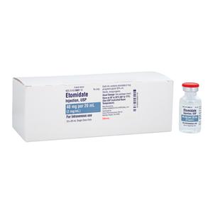 Etomidate Injection 2mg/mL SDV 20mL 10/Package