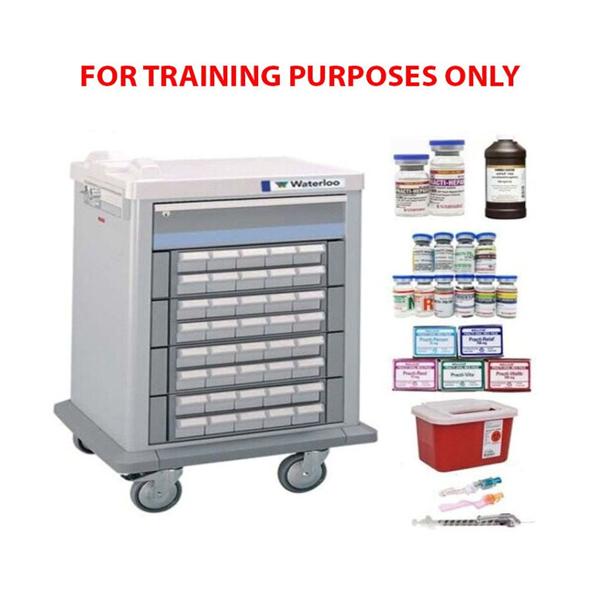 SimLabSolutions Training Medication Cart Ea