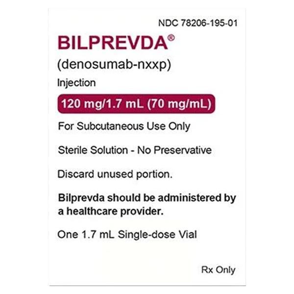 Bilprevda Injection 120mg SDV 1.7mL Each