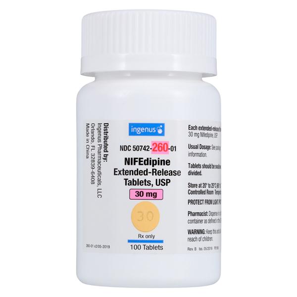 Nifedipine 30mg Each