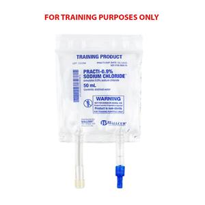 Practi-0.9% Sodium Chloride Sod Cl.9% Inj IV Bag Simulated Medication Ea