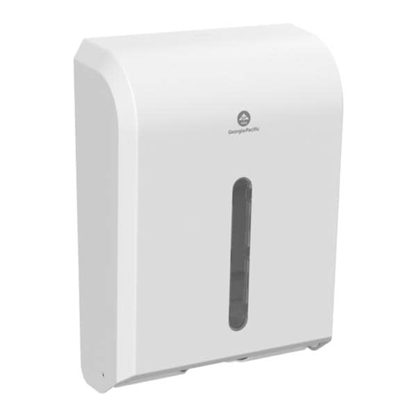 Paper Towel Dispenser White Plastic Ea