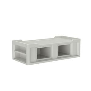 Cortech Platform Bed New Polyethylene Stone Gray Ea